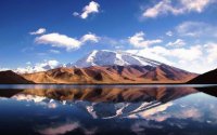 カシュガル南疆崑崙山にあるカラクリ湖( KaLaKuLiHu )日帰り観光
