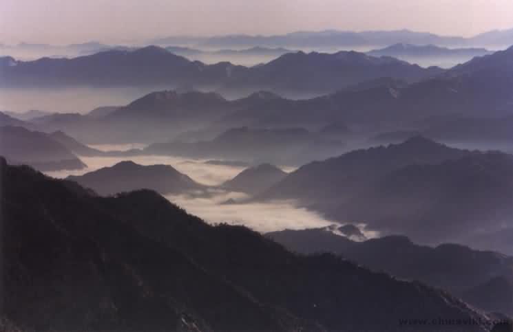 煙雲黄山04