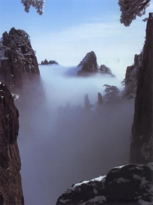 煙雲黄山06