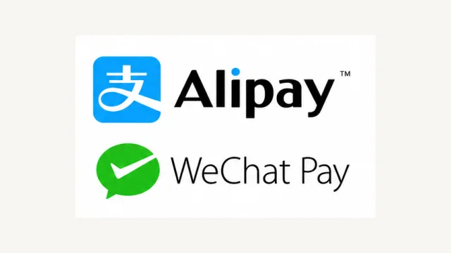 AlipayとWeChat PayのQR決済
