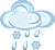 大柴旦天気: 霙（みぞれ）