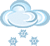 孫呉天気: 強い雪