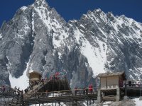 玉龍雪山(氷河公園)撮影者は旅情中国お客様：岸田明彦様