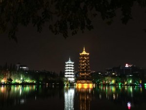 両江四湖クルーズ