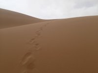 巴丹吉林砂漠(バダインジャラン砂漠)撮影者：旅情中国お客様　大谷和男