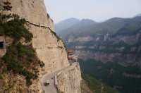 綿山＆撮影者：旅情中国お客様＆池田泰童