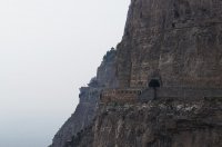 綿山＆撮影者：旅情中国お客様＆池田泰童