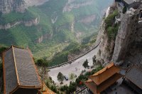 綿山＆撮影者：旅情中国お客様＆池田泰童