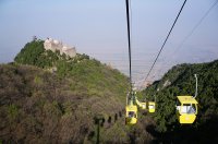 綿山＆撮影者：旅情中国お客様＆池田泰童