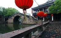 上海発水郷﹠周庄と大観園観光