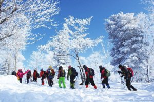 長白山スキー・北挑戦国境・訥殷古城・錦江村2泊3日間