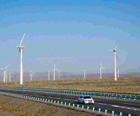 達坂城風力発電所