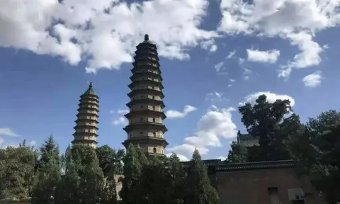 Twin Pagoda Temple (Yongzuo Temple)