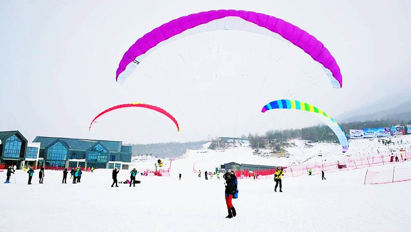 陜西省太白鳌山スキー場１