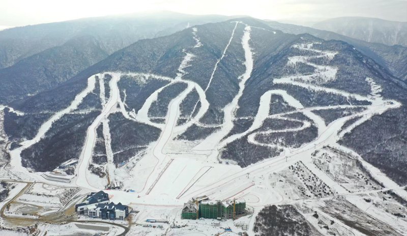 陜西省太白鳌山スキー場２