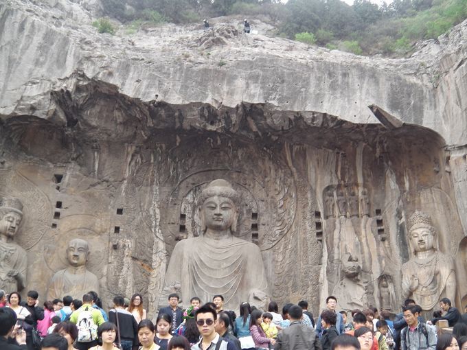 龍門石窟&撮影者:旅情中国お客様